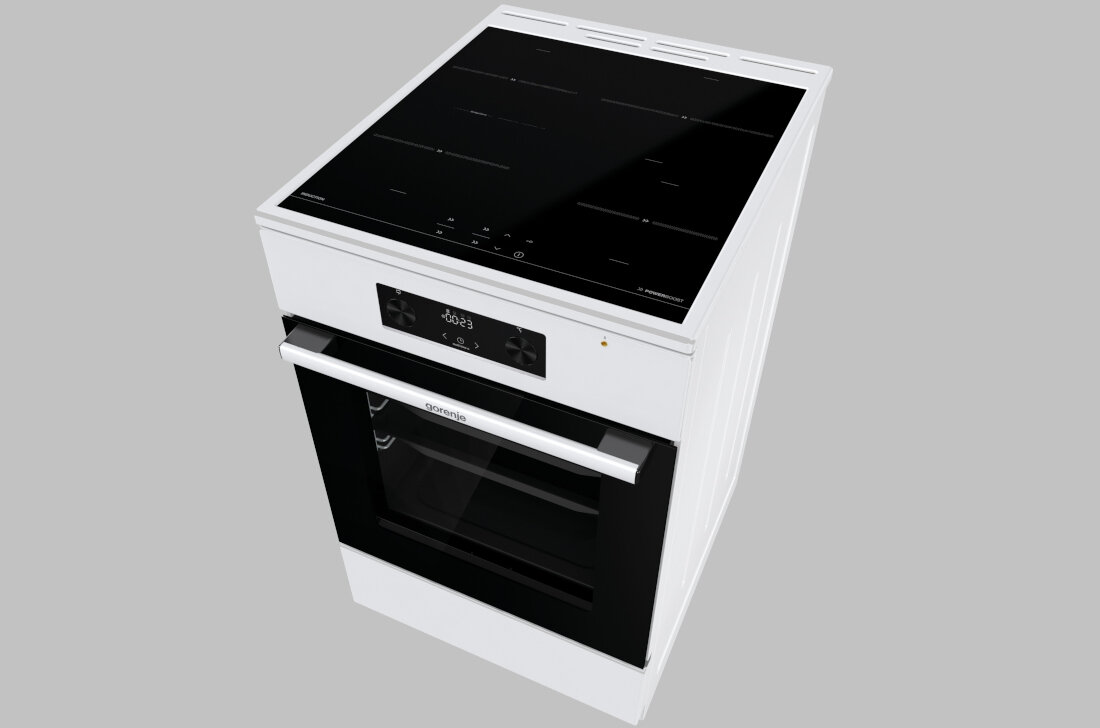 Kuchnia GORENJE MEKIS510W ExtraSteam Program czyszczenia AquaClean