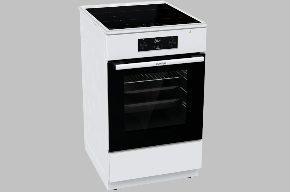 Kuchnia GORENJE MEKIS510W ExtraSteam szflada na akcesoria