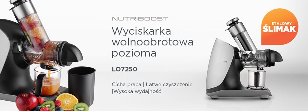 Wyciskarka wolnoobrotowa CONCEPT Nutriboost LO7250 kv początek opisu