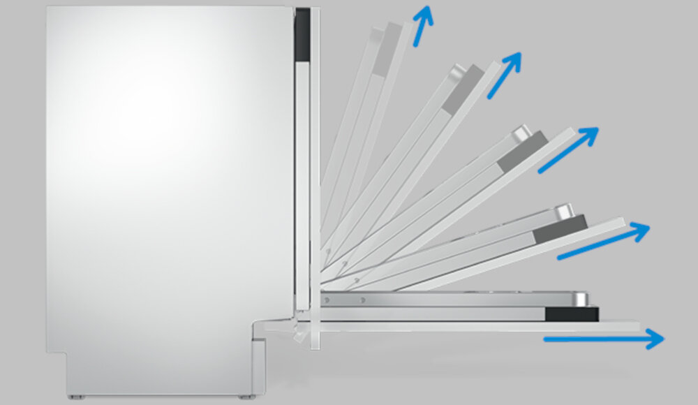 Zmywarka BEKO BDIN38646MD Zawiasy SlidingFit
