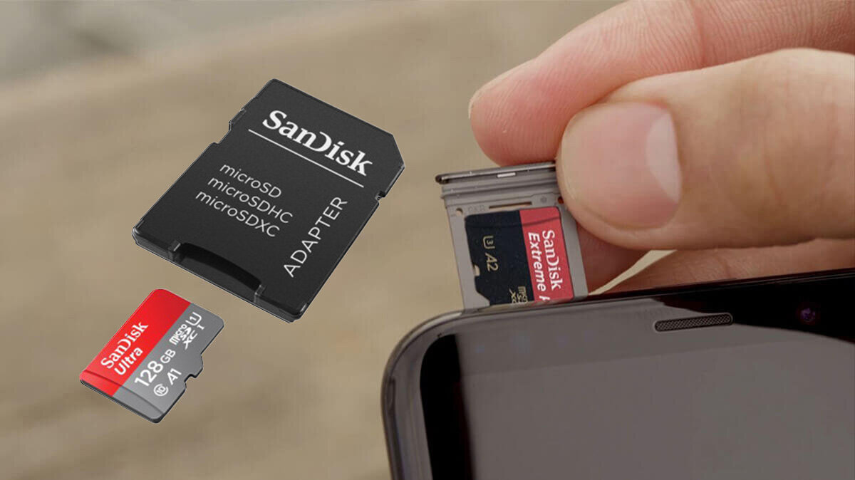 karta sandisk zdjecie lifestyle
