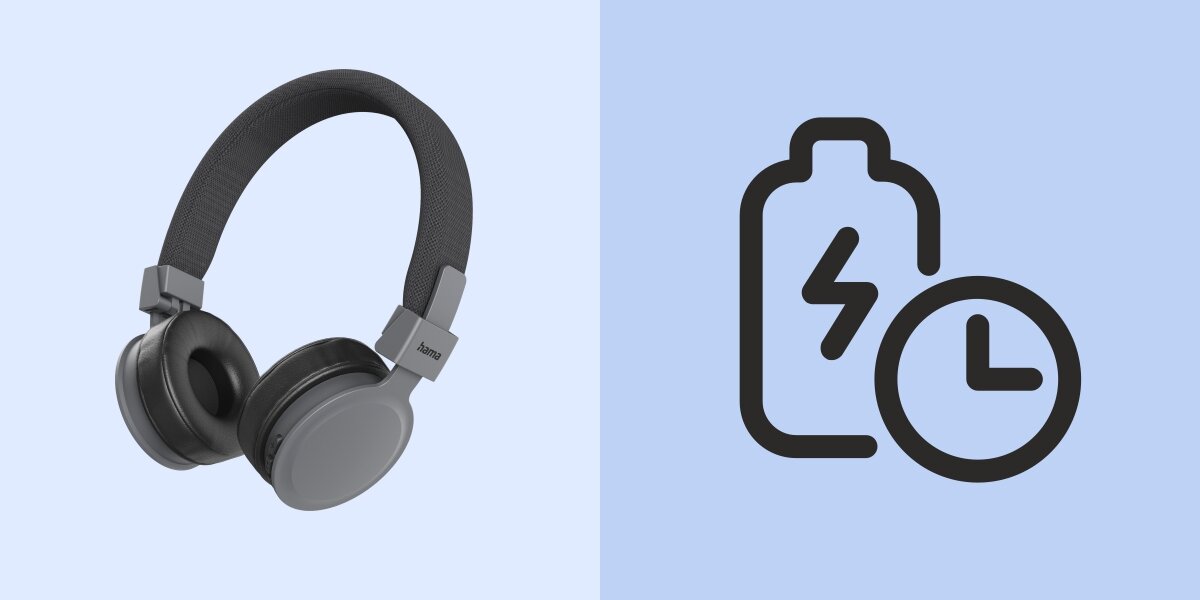 Słuchawki nauszne HAMA Freedom Lit III Czarny Długi czas działania