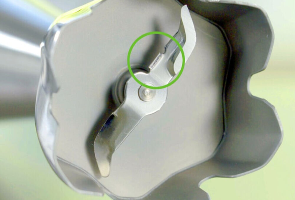 Blender BRAUN MultiQuick 5 Pro MQ 55755M Technologia PowerBell Vplus twarde składniki wyprofilowana stopa sześć wewnętrznych wypustek