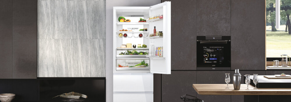 Lodówka HAIER HTW7720DNGW pojemność
