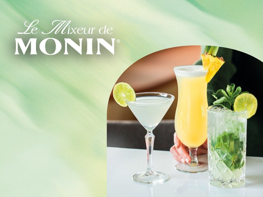 Syrop do koktajli MONIN Mojito 1000 ml wersja bezalkoholowa koktajlu