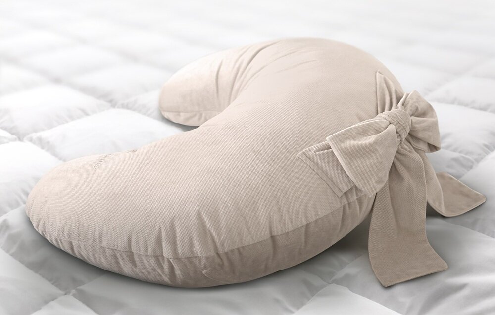 Poduszka do karmienia NENO Tula praktyczny gadżet, pokrowiec w zestawie, można prać, komfortowe użytkowanie, bawełniany welur