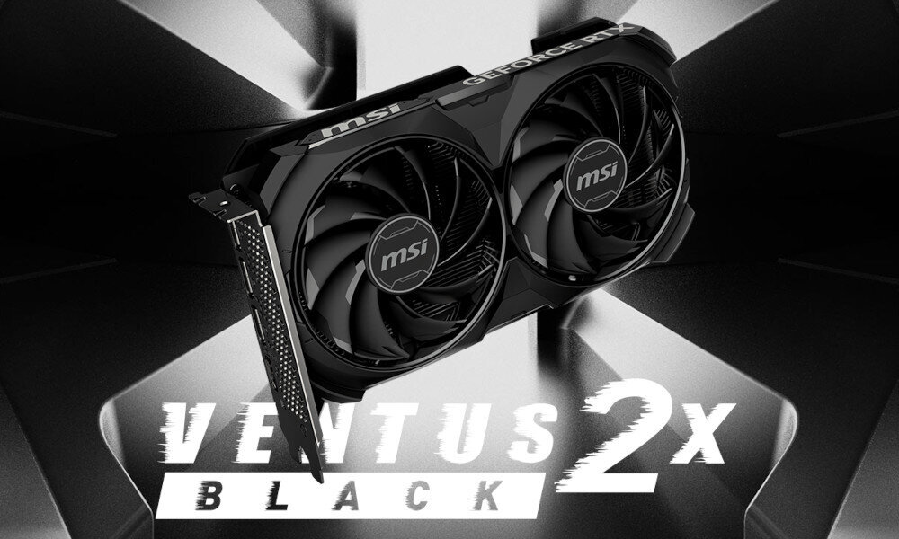 Komputer MAD DOG DIAXID605-I10DR32 i5-13400F 32GB RAM 1TB SSD GeForce RTX4060 DLSS 3 Wi-Fi karta graficzna MSI GeForce RTX 4060 Ventus 2X Black OC, wydajność i realizm w grach, 8 GB pamięci GDDR6, szyna danych 128-bit,
technologia DLSS 3, dwa wentylatory TORAX 4.0, technologia Zero Frozr, Złącze PCI Express 4.0 x8, karta graficzna, napis VENTUS 2x Black
