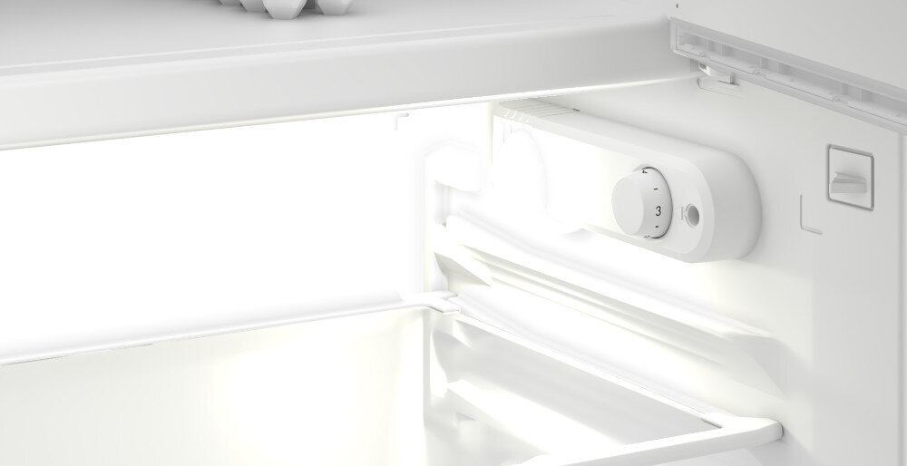 LODÓWKA BEKO TS190340SN pokrętło sterowanie mechaniczne pokrętło prosty intuicyjny regulacja temperatury