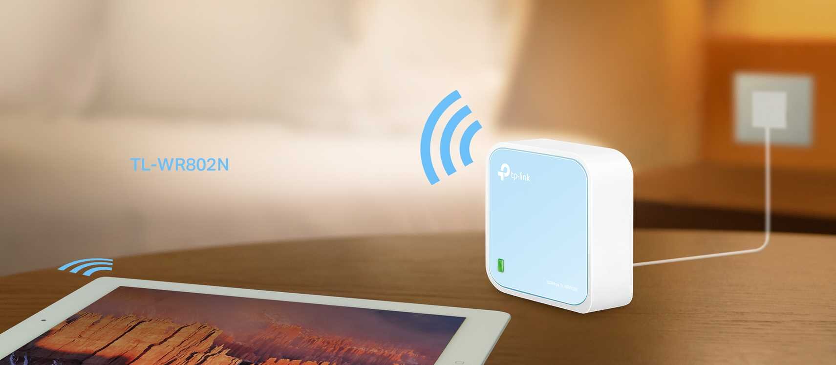 Router TP-LINK TL-WR802N - WiFi