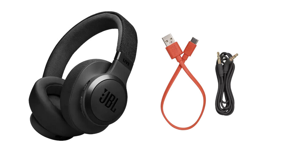 Słuchawki nauszne JBL Live 770NC zestaw
