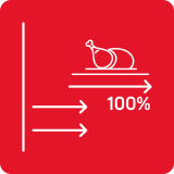 Prowadnice teleskopowe 100% wysuw Prowadnice teleskopowe 100% wysuw