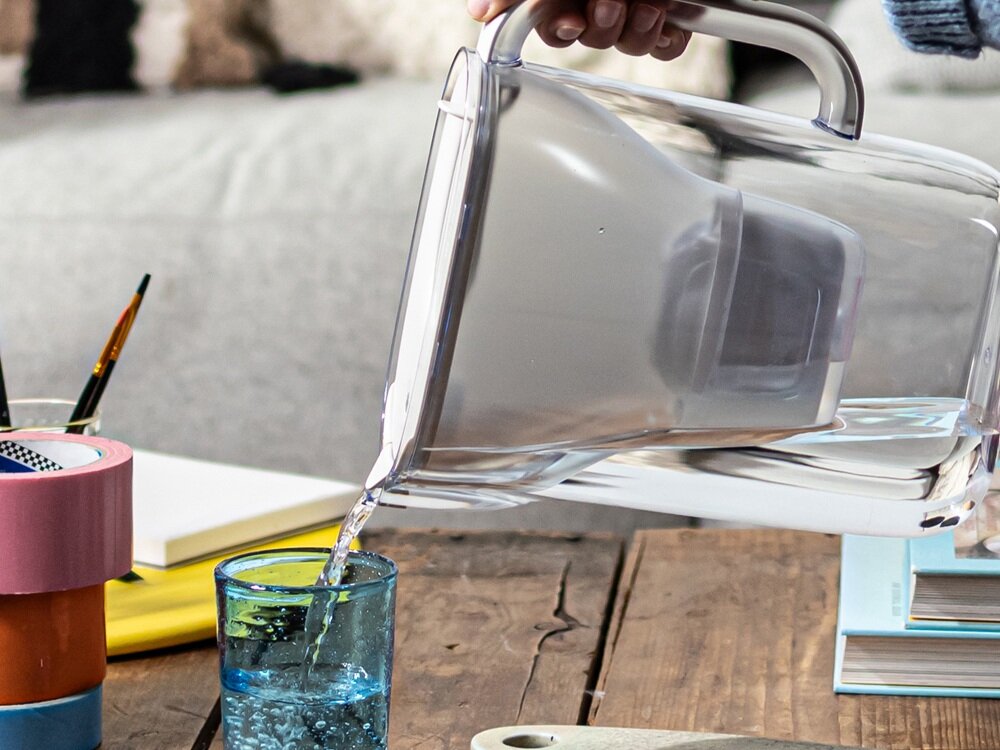 Dzbanek filtrujący BRITA Style Essential Piaskowy + Wkład Maxtra Pro Pure Performance