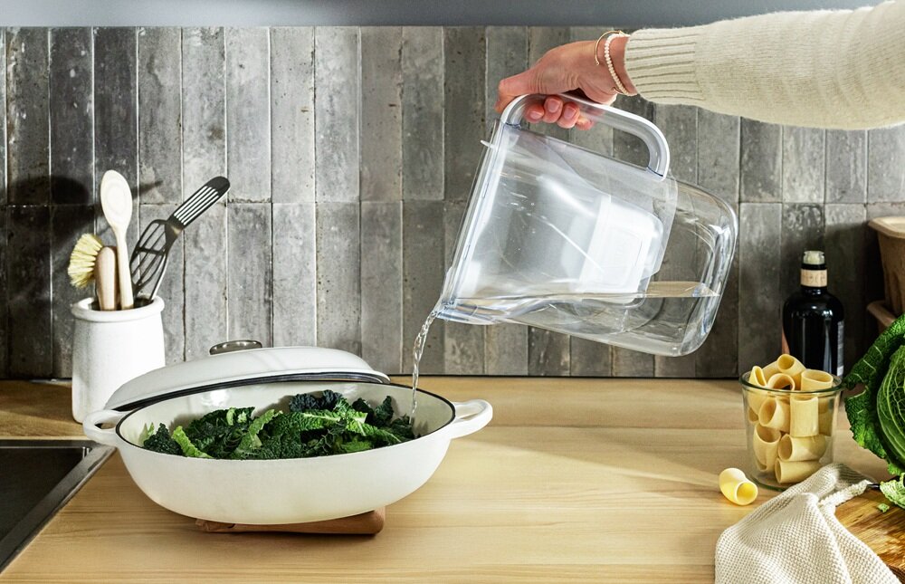 Dzbanek filtrujący BRITA Style Essential Biały + Wkład Maxtra Pro Pure Performance dostępność do czystej wody, zdrowie, wygoda, oszczędność