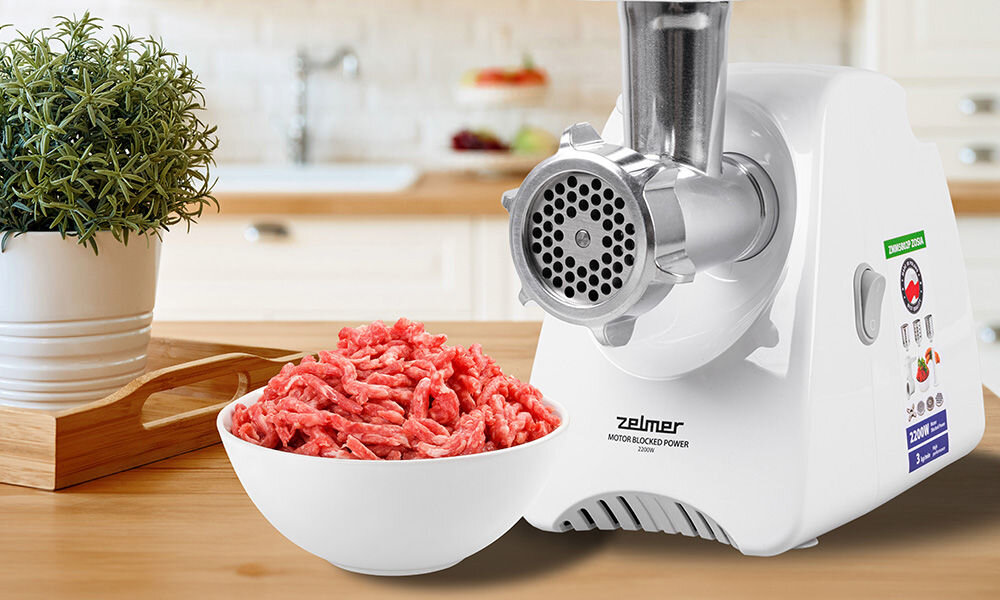 Maszynka do mięsa ZELMER ZMM5801P moc 2000 w szybkość