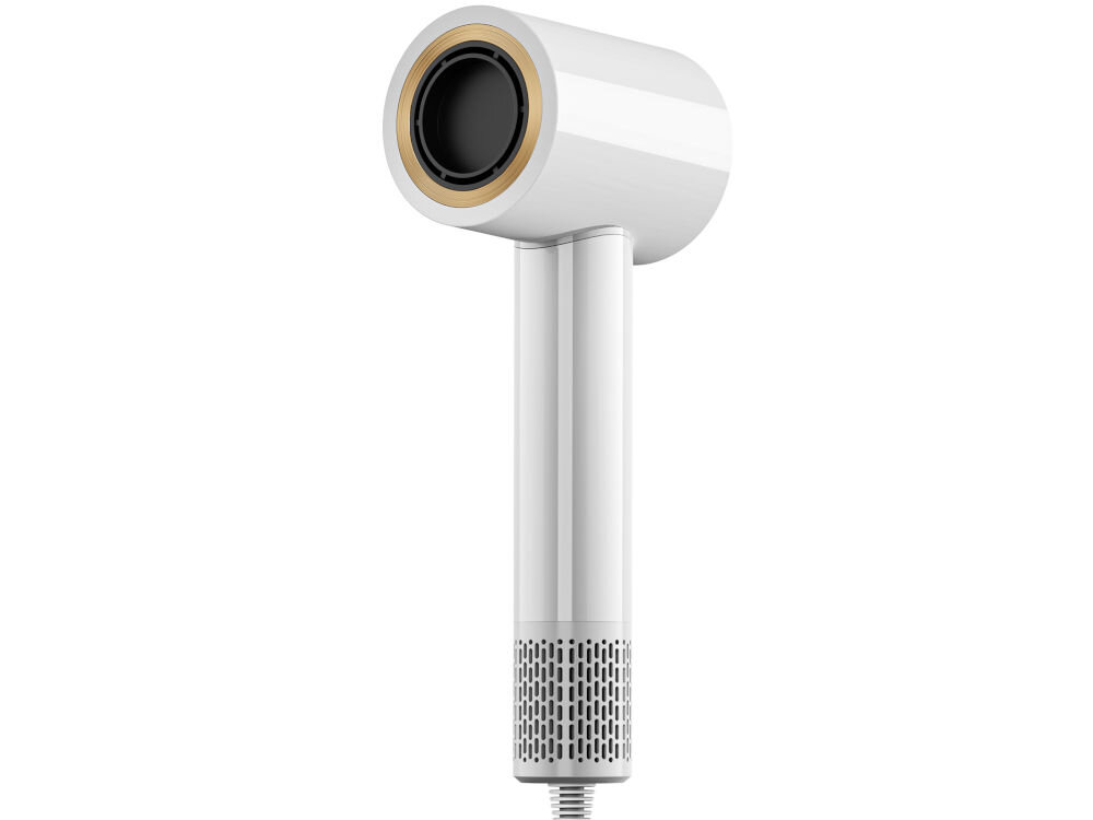 Suszarka SKINVIBE Libra Airloom SV-002WH Biały 1500W białe tło suszarka biała obudowa złote elementy każdy użytkownik optymalne efekty stylizacji precyzyjna regulacja temperatury technologia jonizacji jedwabista gładkość blask magnetyczne nasadki różnorodne stylizacje ergonomiczny design redukcja hałasu czysta przyjemność korzystania