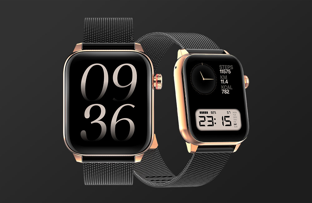 Smartwatch MAXCOM FW64 Oxygen 2 ekran amoled tarcze