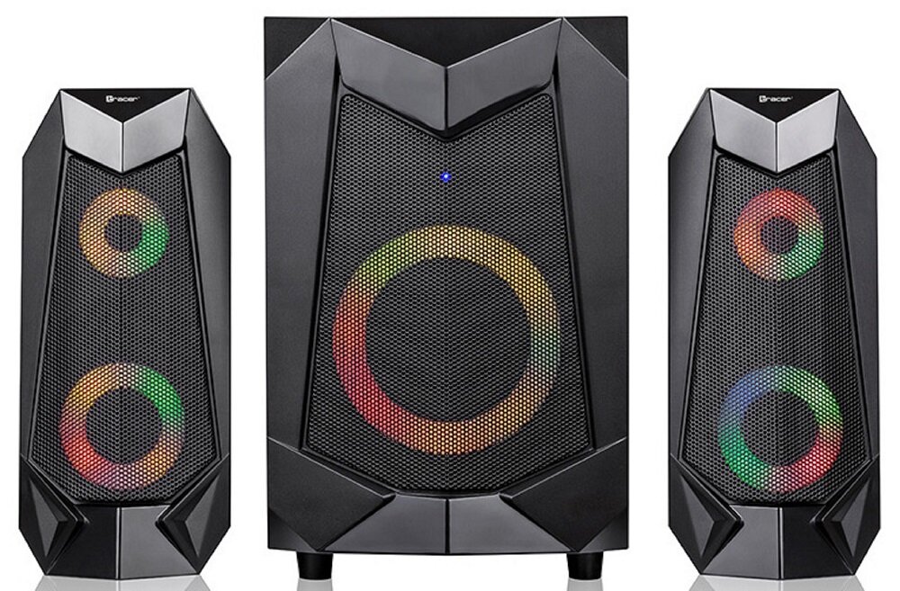 Głośniki TRACER Hi-Cube BT RGB Flow wielofunkcyjne minu jack nowoczesny design