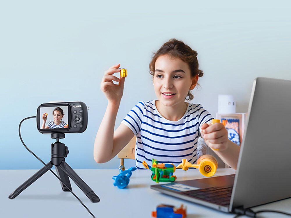 SJCAM ZV100 tryb kamery internetowej i przesyłanie plików USB