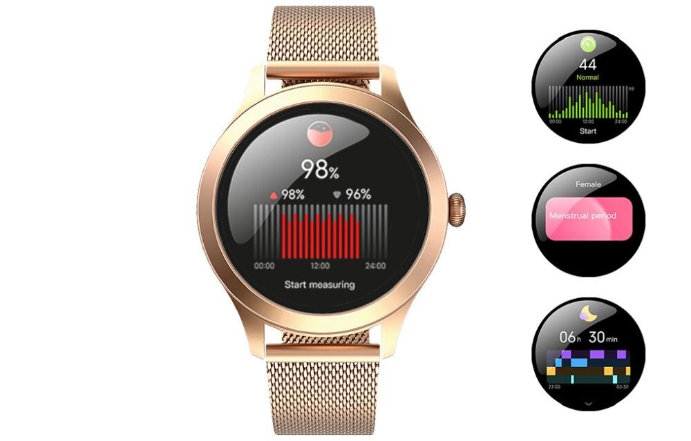 Smartwatch MAXCOM FW44 aktywnosc 70 dyscyplin kroki