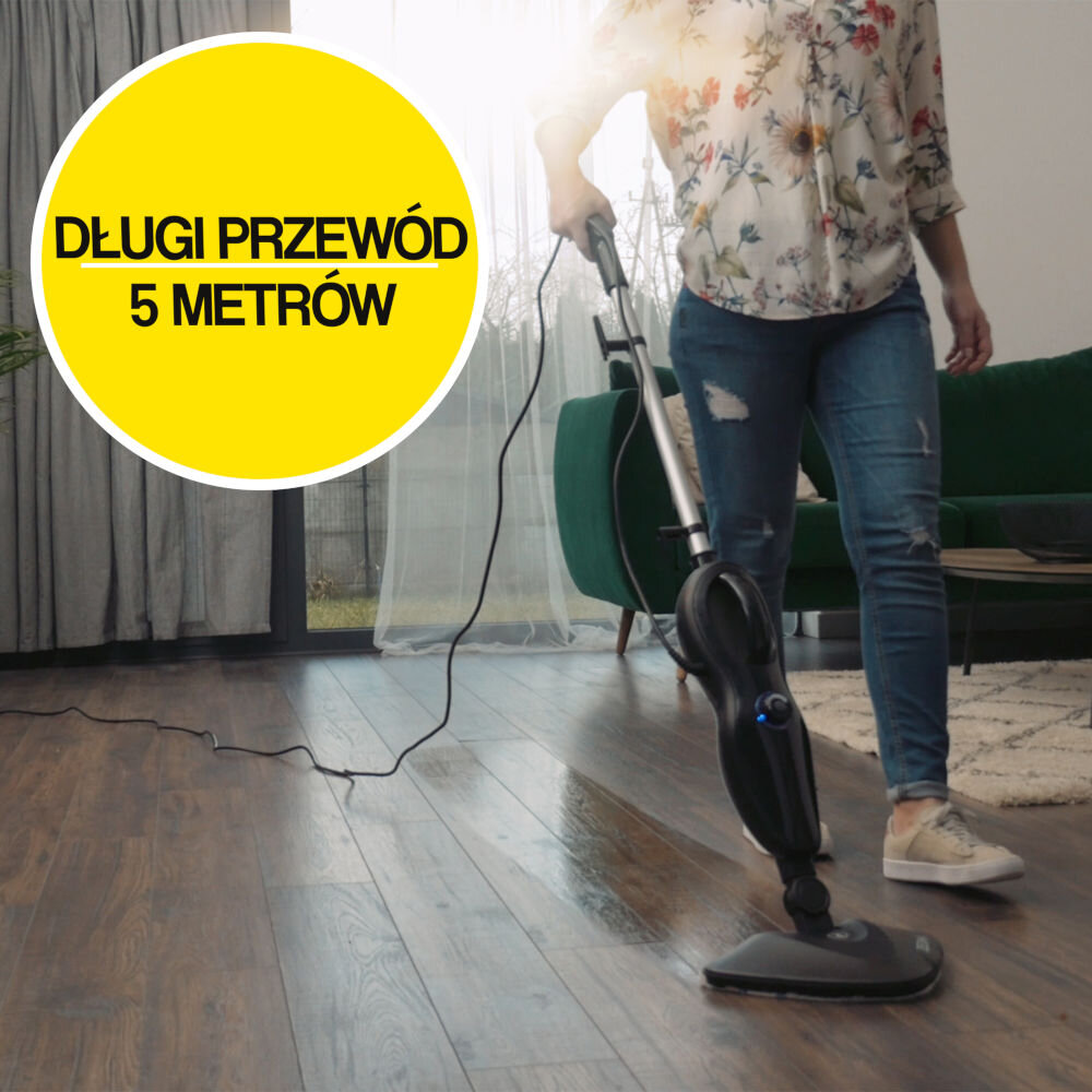 Mop parowy ZEEGMA Puur pojemnik woda dlugosc przewod