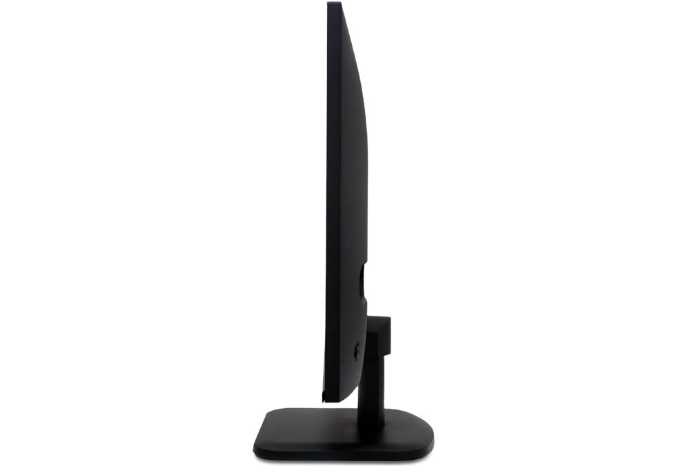 Monitor ACER EK251Q P6 24.5 cala 1920x1080px IPS 144Hz 1 ms [VRB] prezentacja monitora od boku na białym tle regulowana podstawa zakres regulacji dostosowanie pozycji ograniczenie napięcia