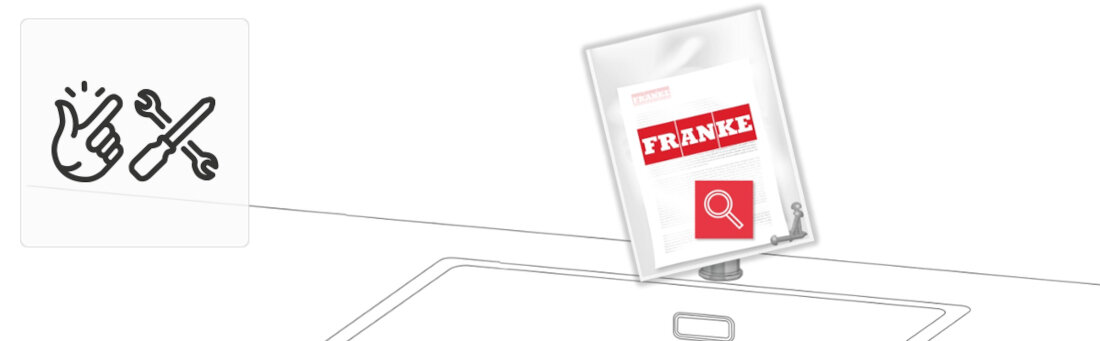 Bateria FRANKE Vital 120.0621.313 Czarny-stal Prosty montaż