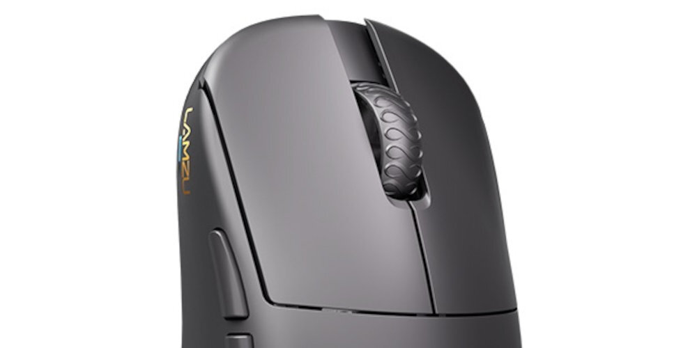 LAMZU Inca optyczne przełączniki Omron 70 milionów kliknięć problem podwójnego kliknięcia - zbliżenie na klawisze myszy