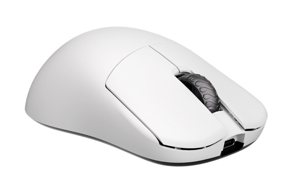 LAMZU Inca Lamzu INCA  niską wagę sensor polling rate przełączniki optyczne Omron INCA chwyt claw grip - mysz na białym tle od przodu