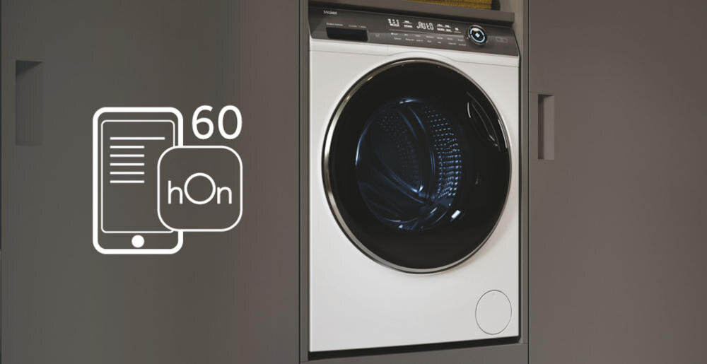 HAIER HW90G-B14979TU1S ubrania aplikacja hon smartfon pralka delikatne materiały jedwab kaszmir cykl tkaniny
