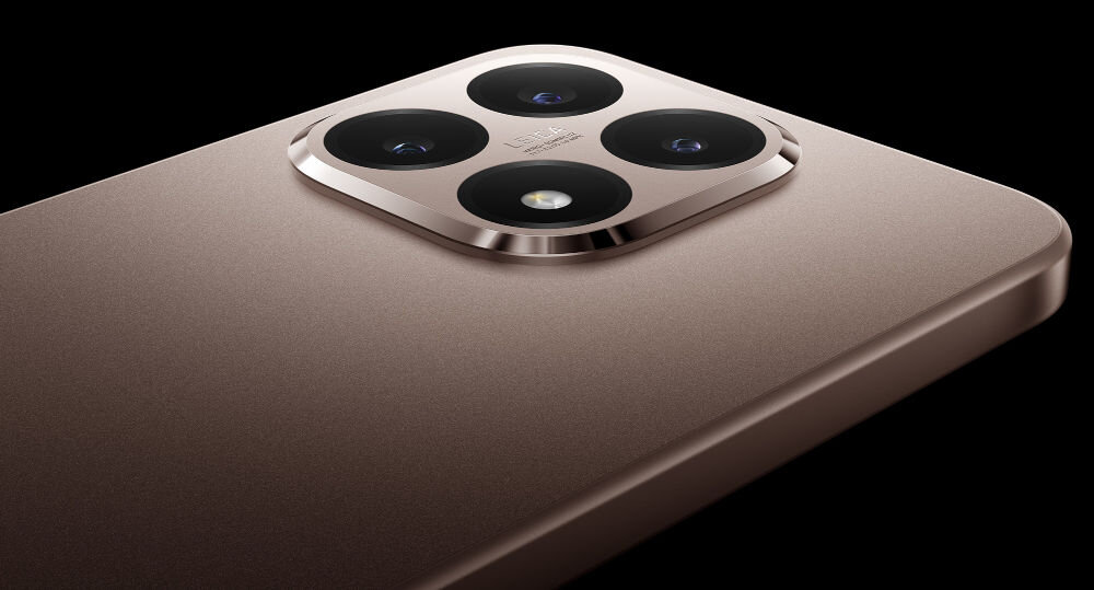 Smartfon XIAOMI 15T 5G 12/512GB 6.83 cali 120Hz Szary zbliżenie na aparat smartfona na czarnym tle Master Portrait efekty bokeh Wide Bubbles Leica street photography ogniskowe HDR10+ 4K obsługa LUT szerokie możliwości w postprodukcji