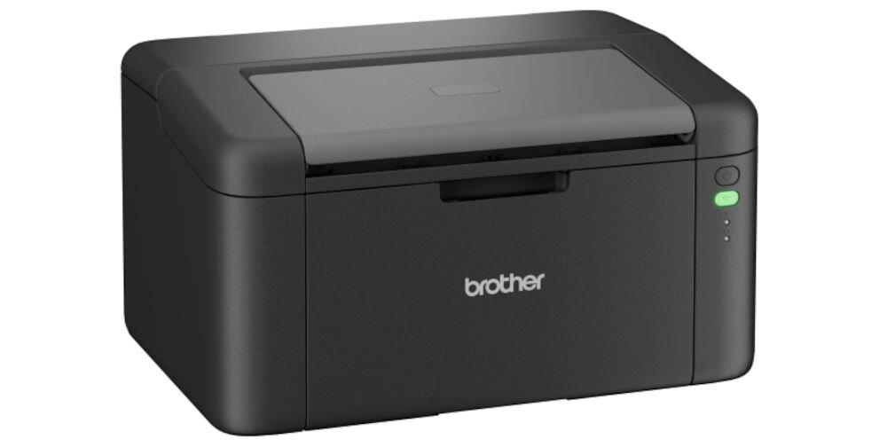 Drukarka BROTHER HL-L1232W, Wi-Fi prezentacja urządzenia na białym tle pod kątem wymiary 340 x 238 x 189 mm swoboda organizacji