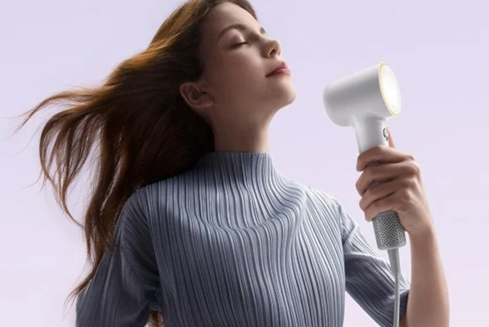 Suszarka DREAME AHG11A Mini Fioletowy 1200W dla różnych potrzeb Pięć trybów pracy  dopasowanie Możliwość kontroli temperatury