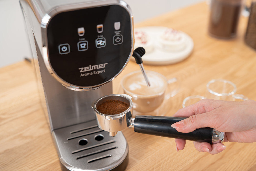 Ekspres ZELMER ZCM7300 Aroma Expert Technologia Thermoblock z myślą o Twojej wygodzie