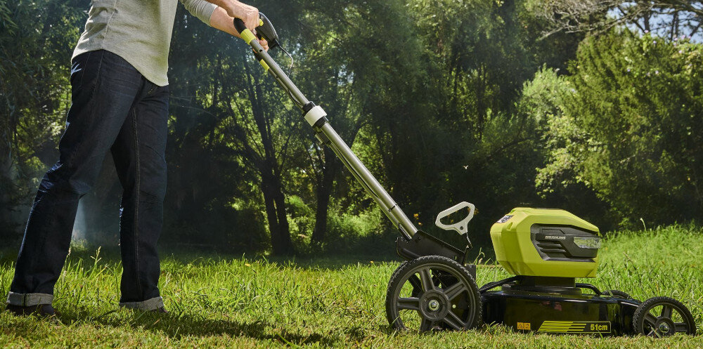 Kosiarka akumulatorowa RYOBI RY36LMMX51A-140 koszenie bez spalin