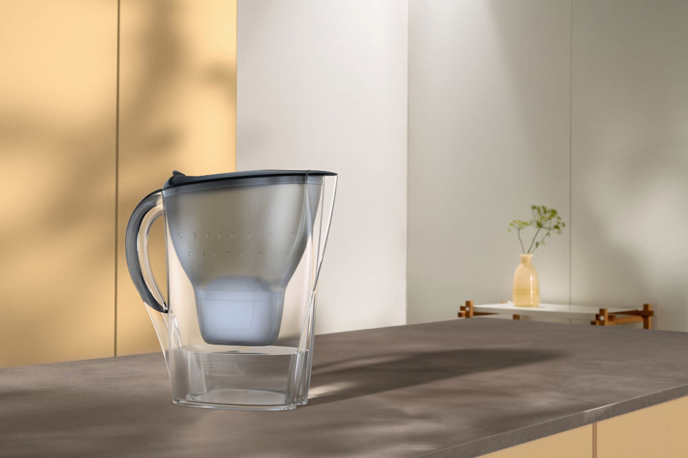 Dzbanek filtrujący BRITA Marella Szary + 3 wkłady Maxtra Pro Pure Performance czysta woda