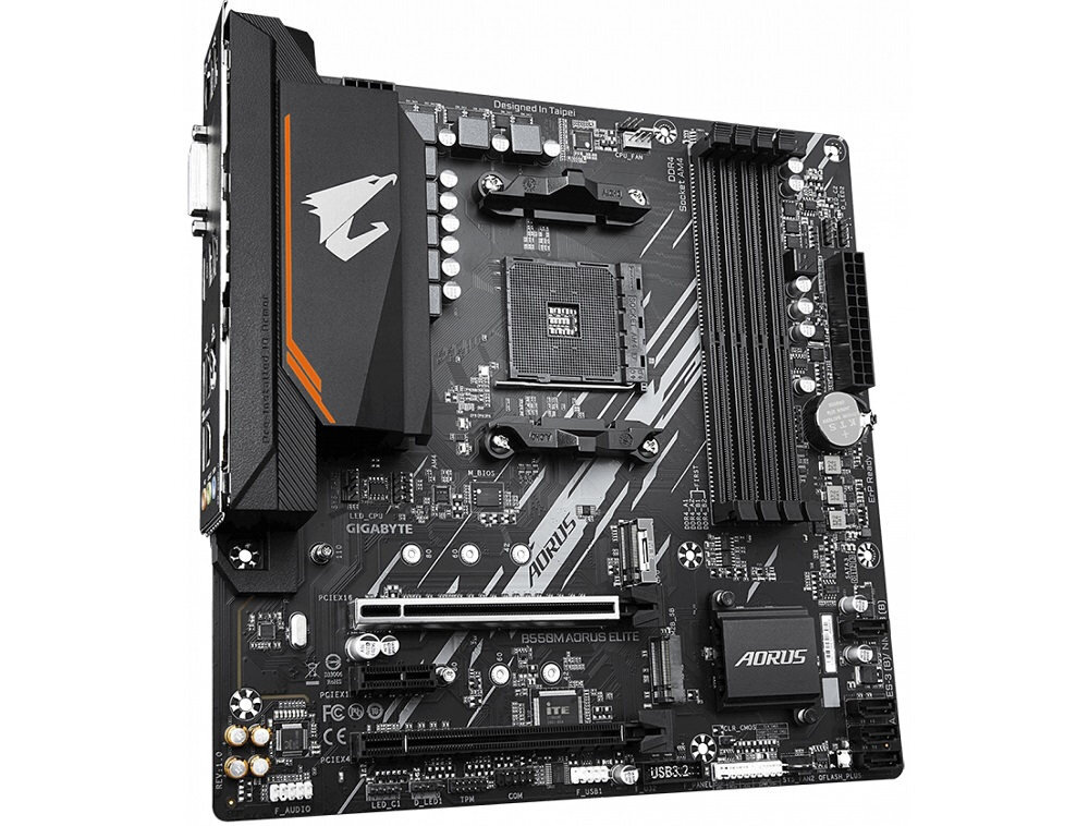 Płyta główna GIGABYTE B550M Aorus Elite - Kondensatory WIMA