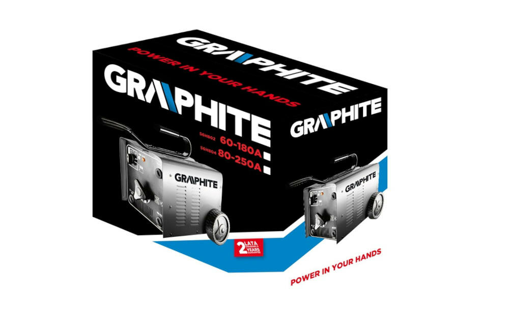GRAPHITE-56H800 zestaw urządzenie uchwyt kable maska młotek instrukcja karta gwarancyjna