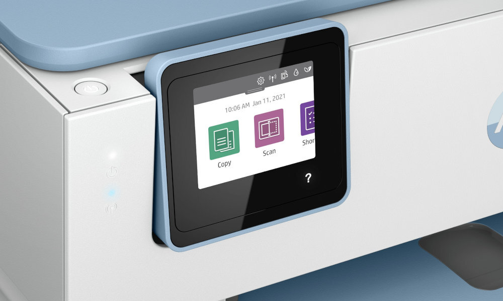 HP Envy Inspire 7221e wyswietlacz