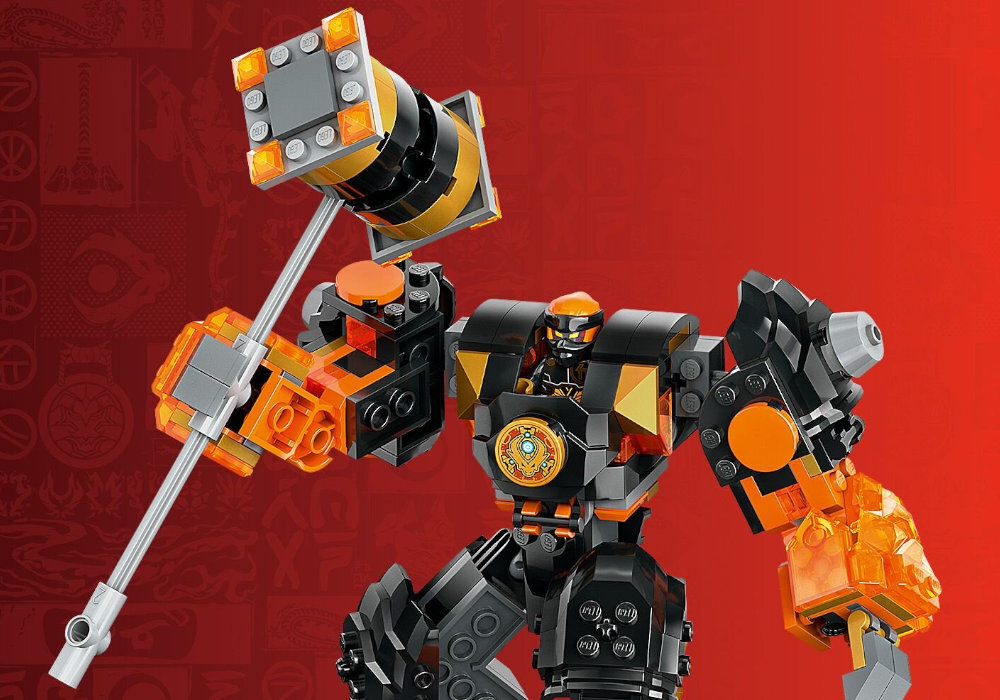 LEGO 71806 NINJAGO Mech żywiołu ziemi Cole’a zabawa edukacja rozwój wyposażenie kreatywność