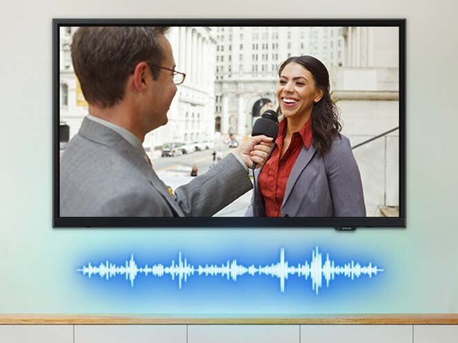 Funkcja Adaptacji Dźwięku w telewizorze Samsung HD TV  H5002F (2025) dostępnym w sklepie Media Expert