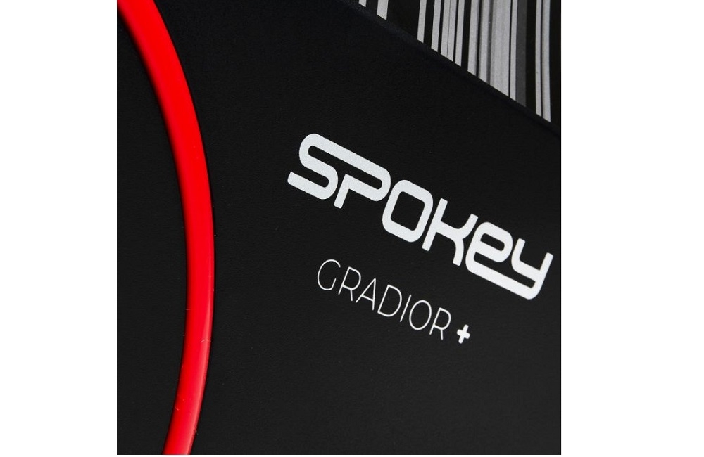 Rower magnetyczny SPOKEY Gradior Funkcjonalność bezpieczne wytracaniem prędkości płynne hamowanie design nowoczesna obudowa duża wydajność