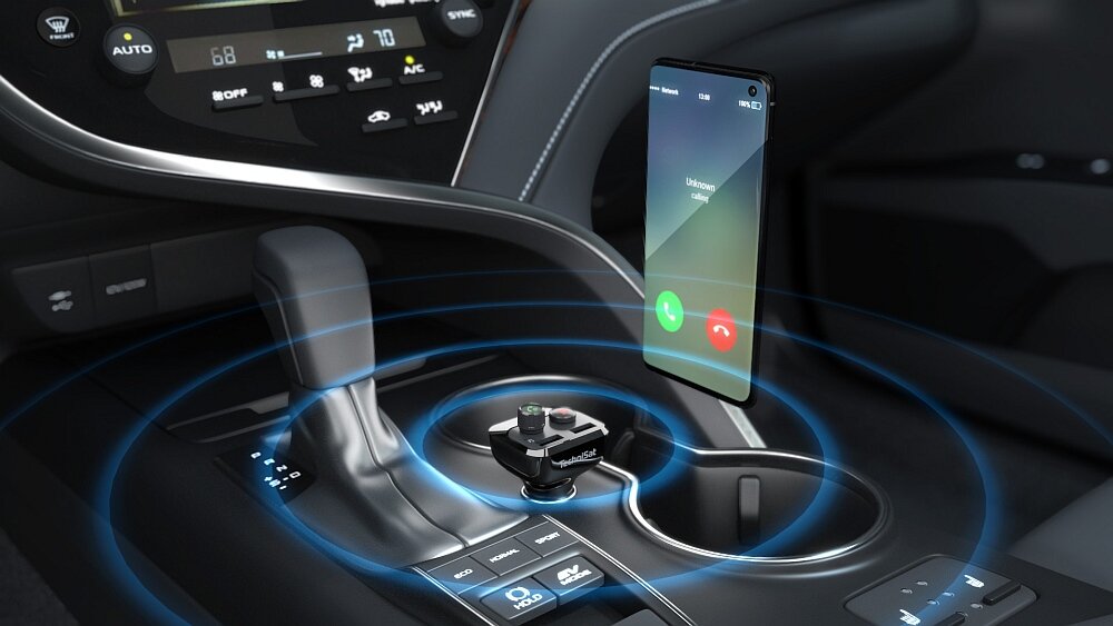 Transmiter FM TECHNISAT Digicar 2 BT  muzyka samochód radio 