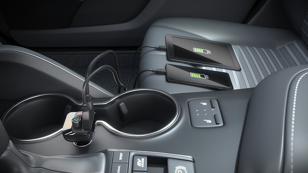 Transmiter FM TECHNISAT Digicar 2 BT  muzyka samochód radio 