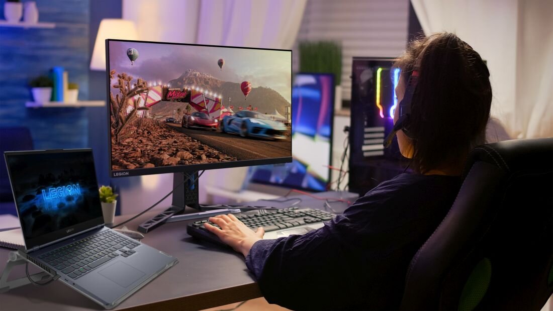 Monitor LENOVO Legion Y27QF-30 - HDMI