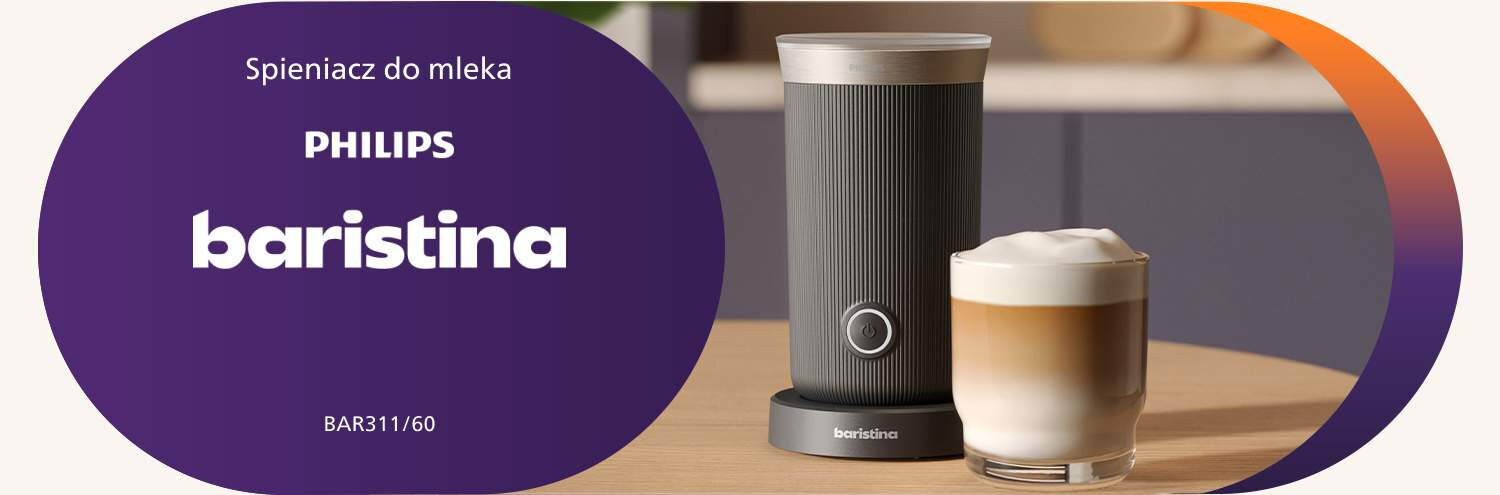 Philips Baristina spieniacz do mleka w sklepach Media Expert