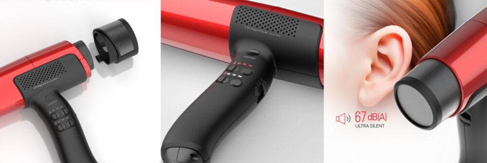 Suszarka VALERA Matrixcare Ai Black 2000W Cicha praca  system Rotocord 