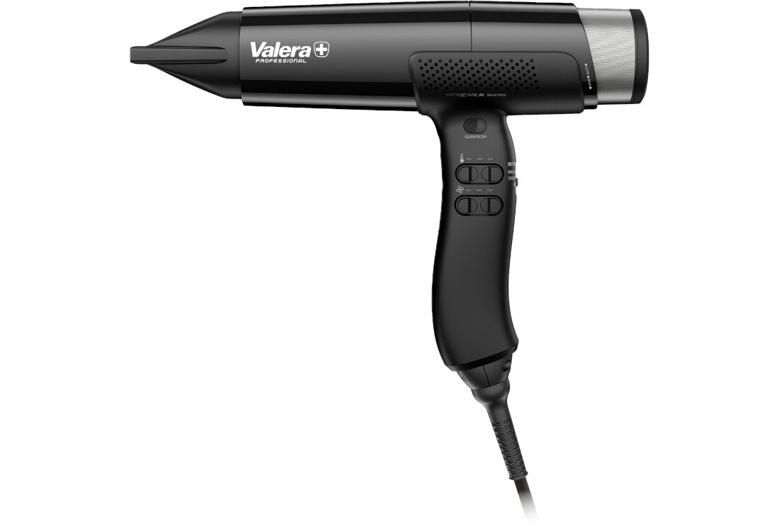 Suszarka VALERA Matrixcare Ai Black 2000W Wysoka jakość kolor kolorystyka detale precyzja
