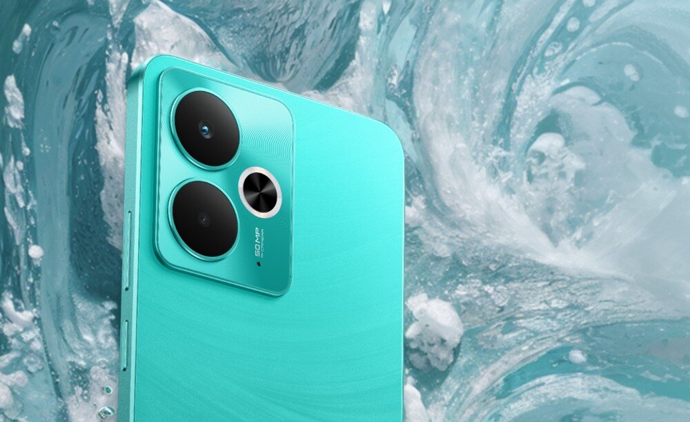 Smartfon realme 14T kadr na aparat