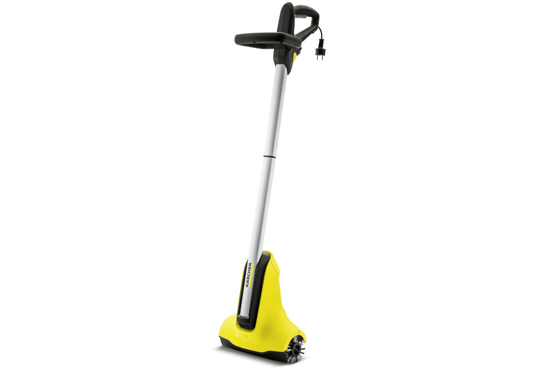 Urządzenie do czyszczenia KARCHER Patio Cleaner PCL 4 1.644-000.0 wymiary szerokość pędzka przechowywanie transpoty wygoda czyszczenie