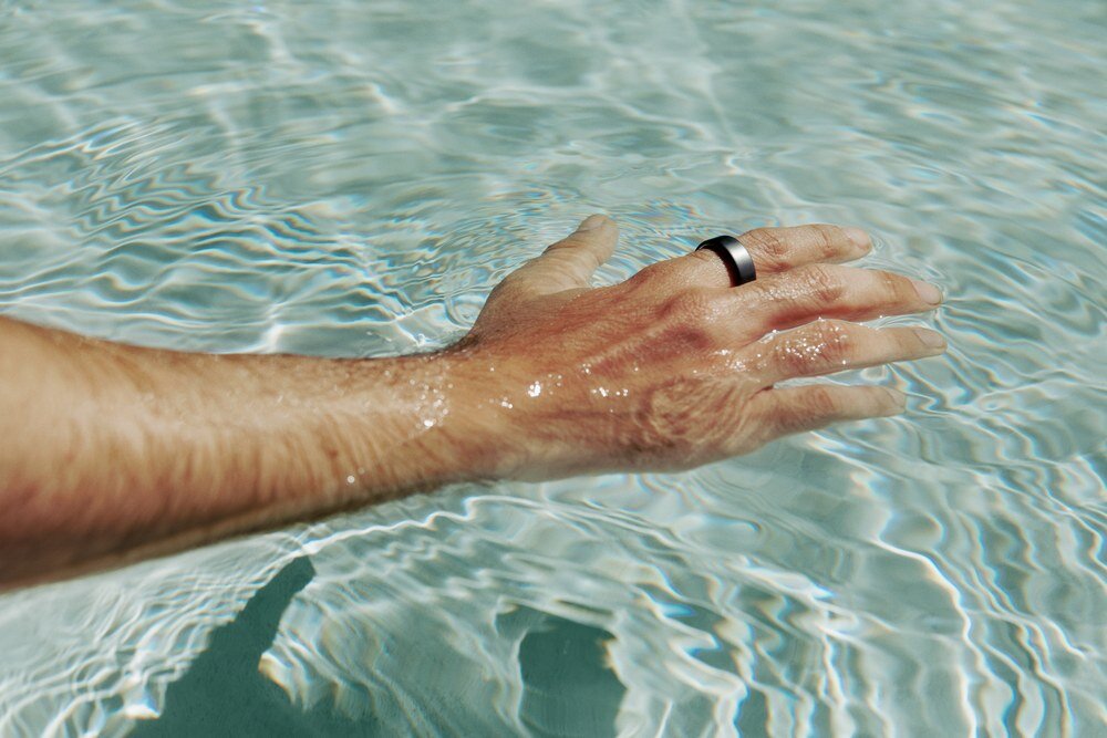 Smartring OURA Ring 4 wodoodporny do 100m odporny na wysokie i niskie temperatury